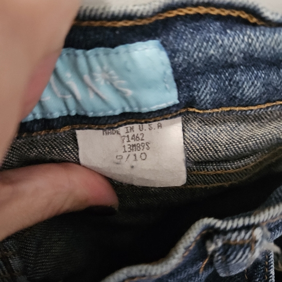 Y2K Vintage Delia's split leg denim, mud rinse sz. 9/10 - Picture 5 of 16